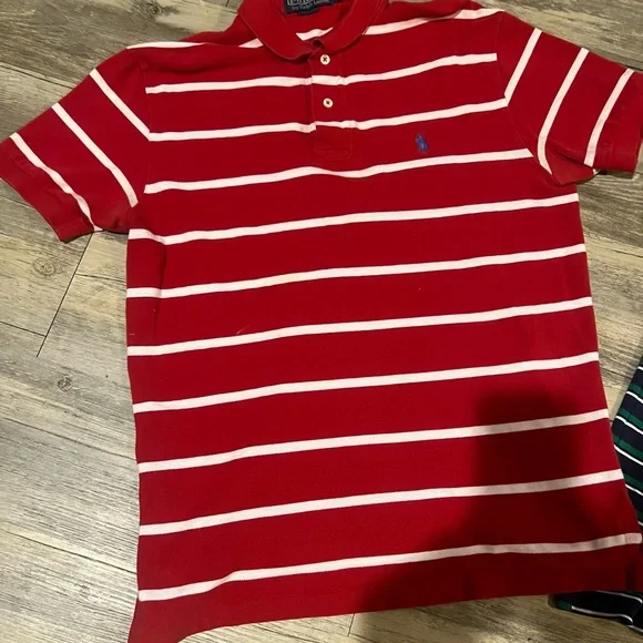 Three Ralph Lauren Polo Shirts (Mediums) - Picture 2 of 10